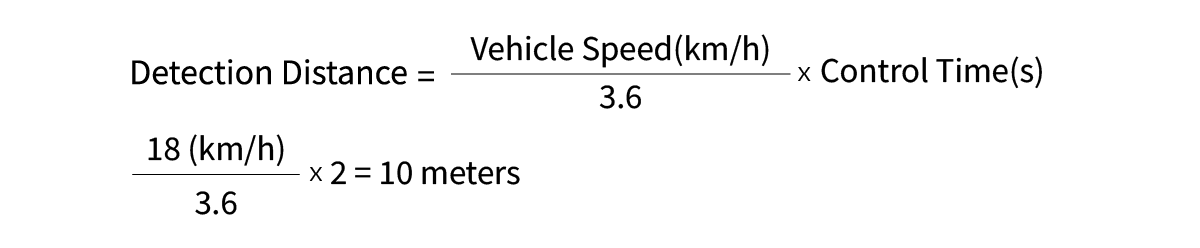 Detection Distance